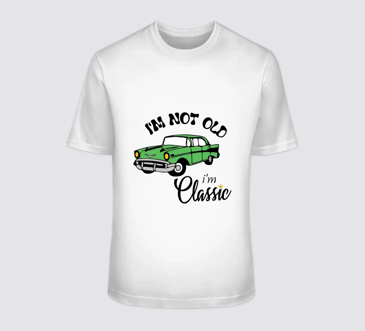 Non sono vecchio, sono classico t-shirt da ririedis