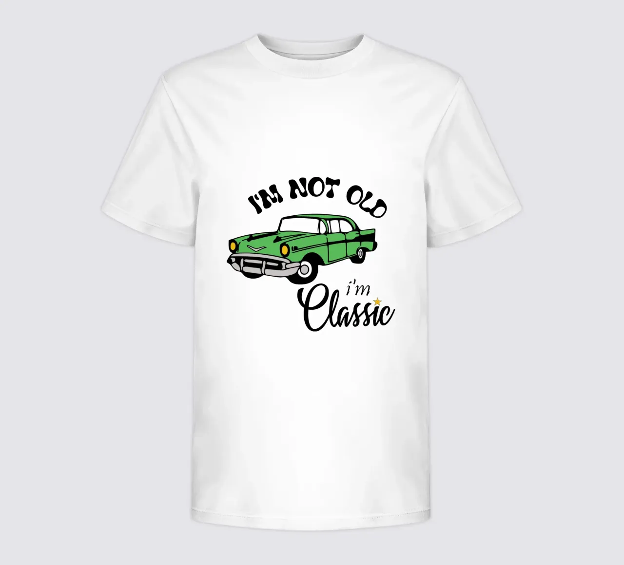 Non sono vecchio, sono classico t-shirt bambini da ririedis
