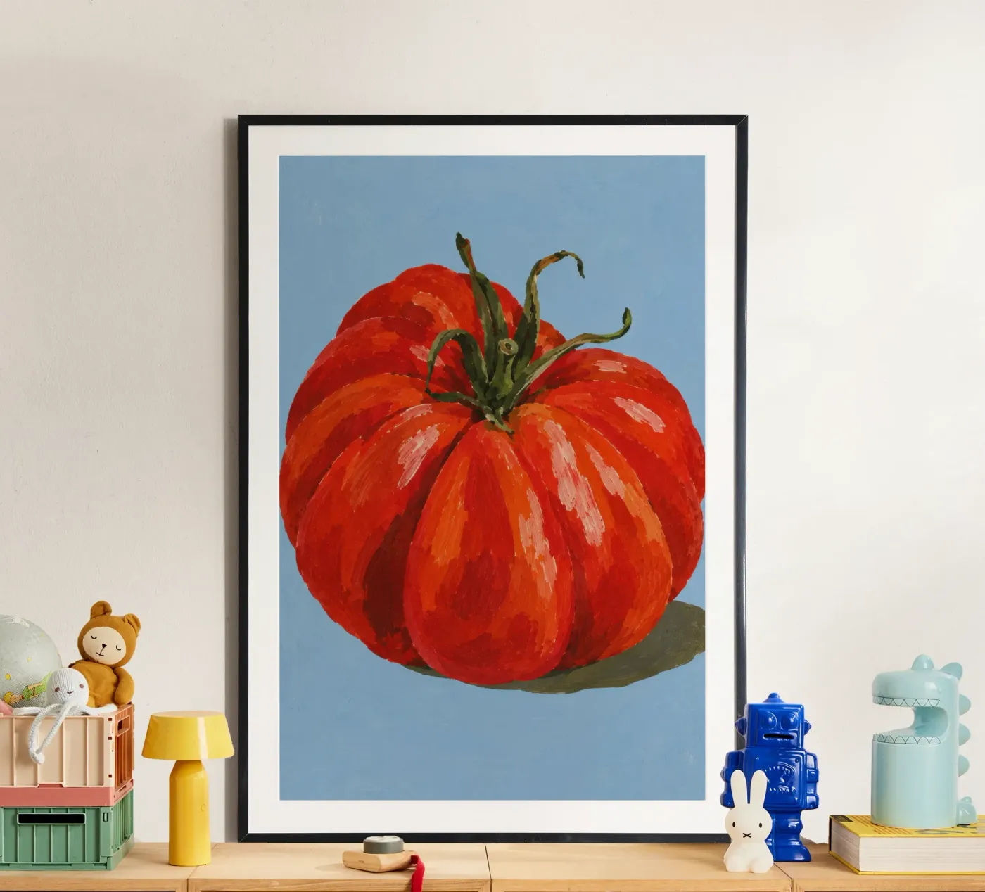 Perfectly Imperfect Tomato poster van Salt & Light Studio
