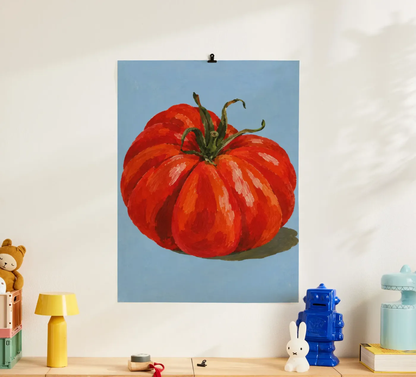 Perfectly Imperfect Tomato poster van Salt & Light Studio