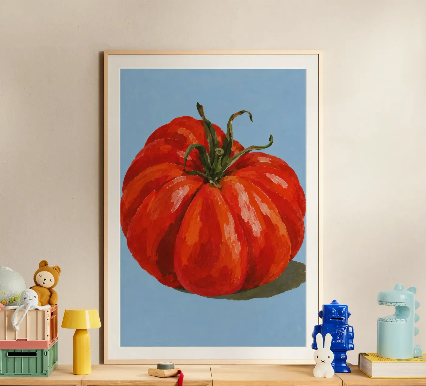 Perfectly Imperfect Tomato poster van Salt & Light Studio