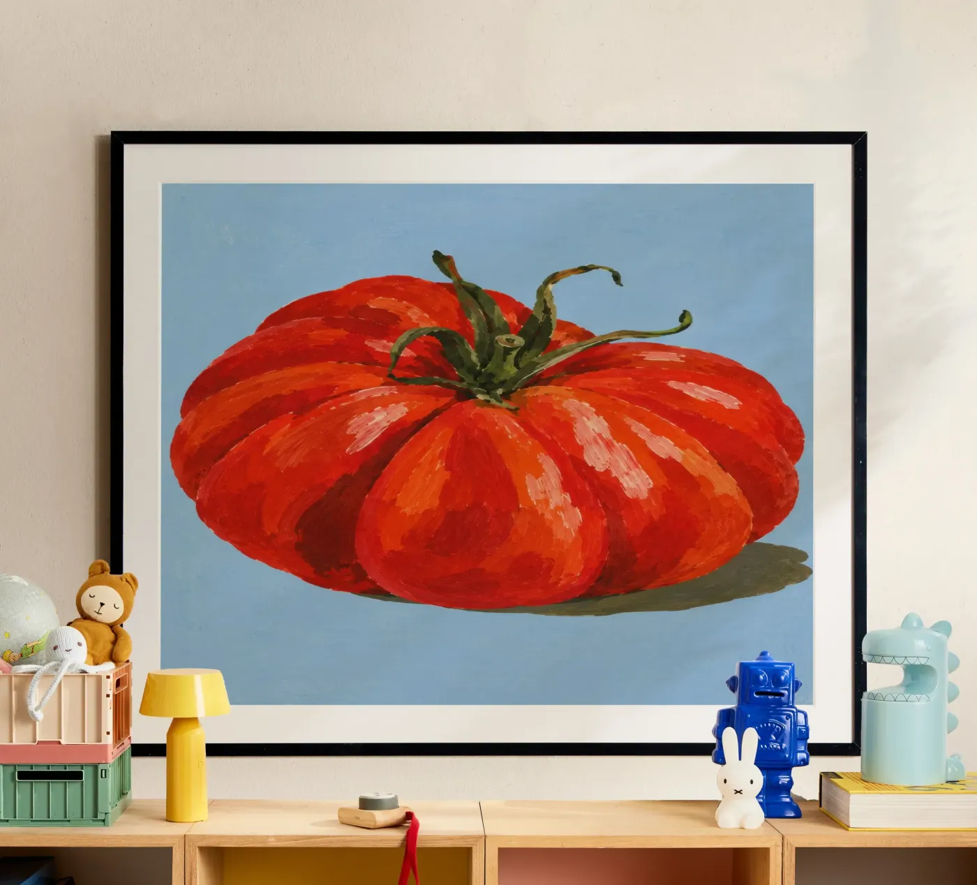 Perfectly Imperfect Tomato poster van Salt & Light Studio