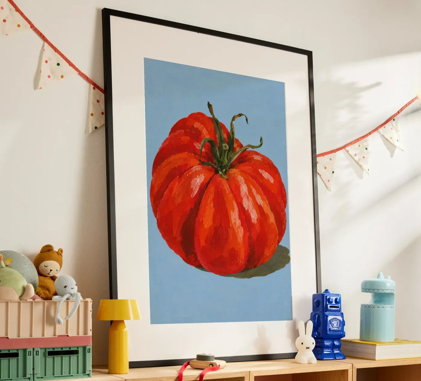Perfectly Imperfect Tomato poster van Salt & Light Studio