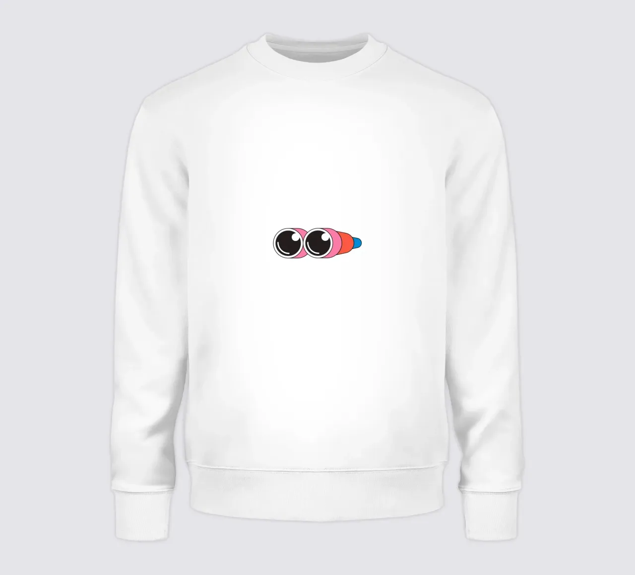 Retro Cute Binoculars sweatshirt by galihstudio