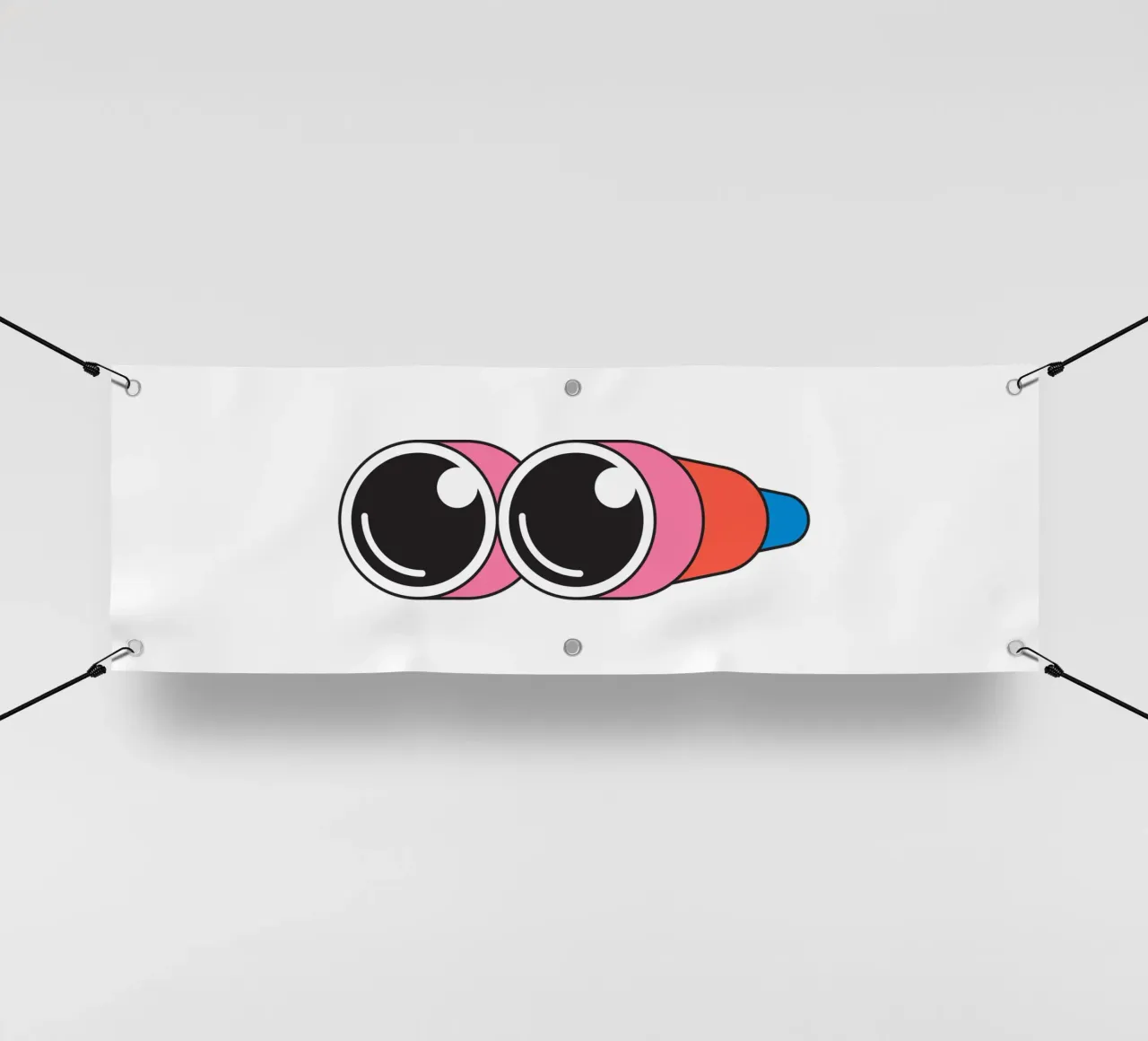 Binocolo retrò carino telo in pvc da galihstudio