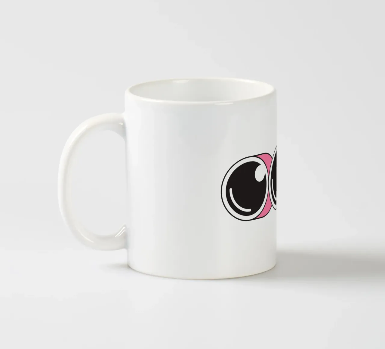 Binocolo retrò carino tazza in ceramica da galihstudio