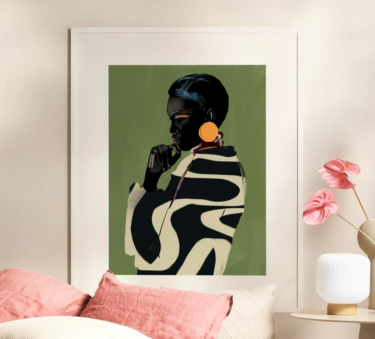 Ritratto di ragazza 8 poster da ThingDesign