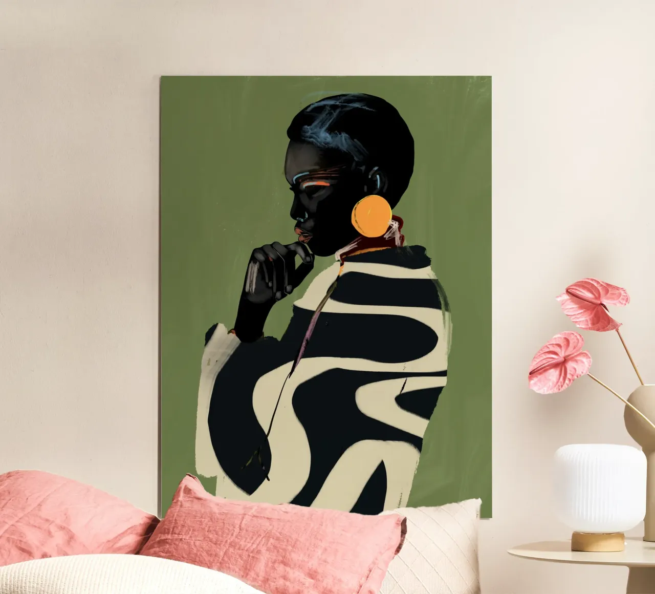 Ritratto di ragazza 8 poster da ThingDesign