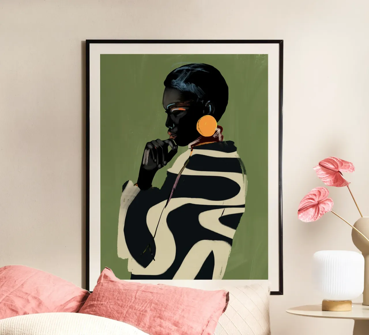 Ritratto di ragazza 8 poster da ThingDesign