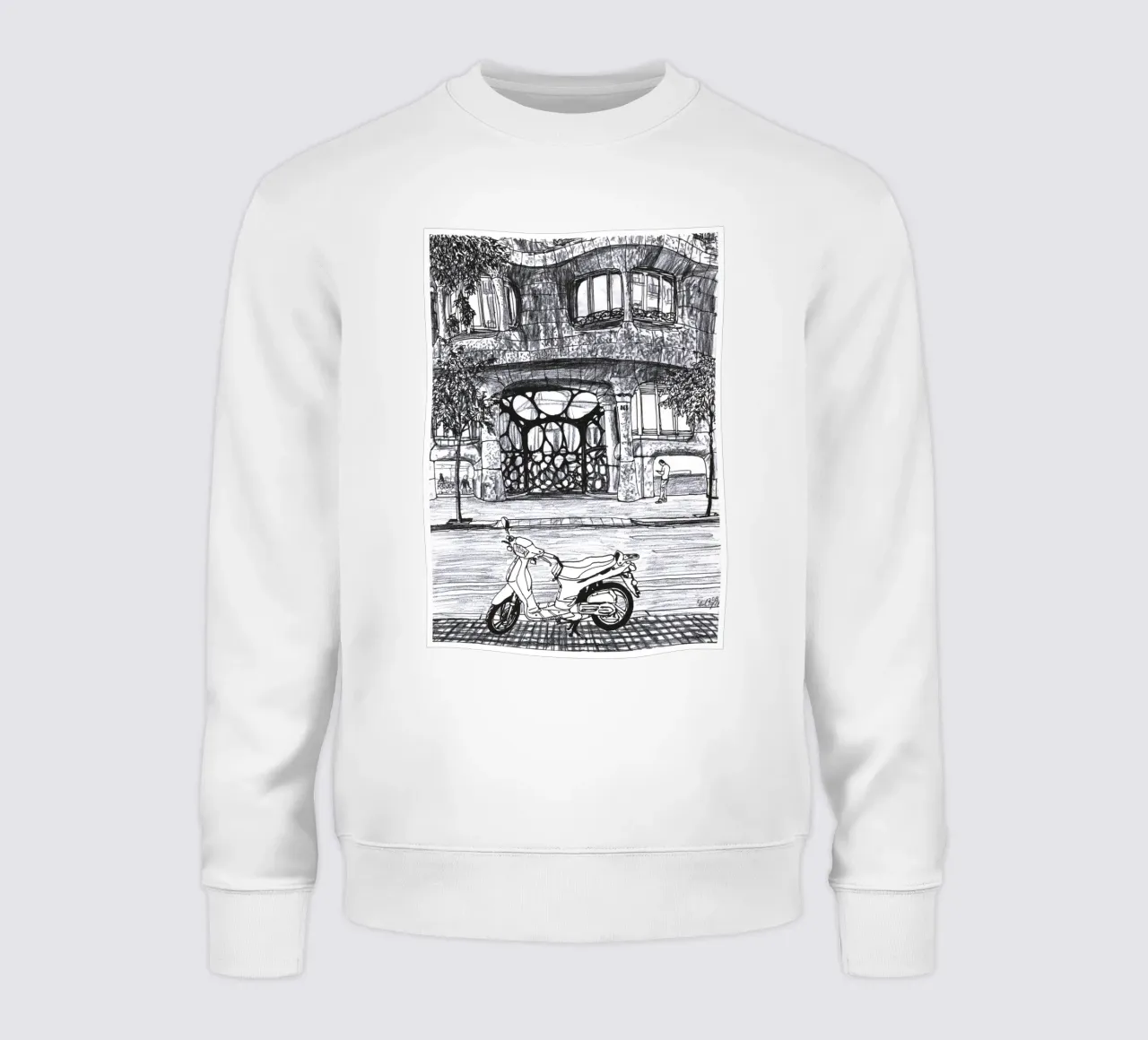 Between the Womb and the Outside World felpa da Asobōze