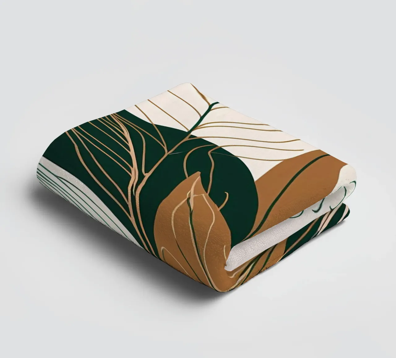 Abstrakte botanische Schönheit Handtuch von Artistic-shop