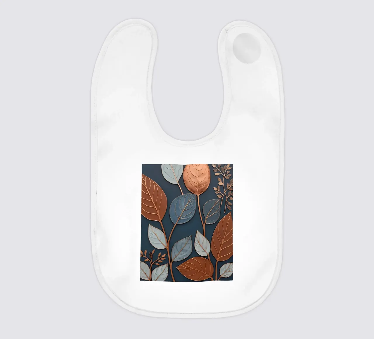 Sogni di foglie di rame bavaglino da Artistic-shop