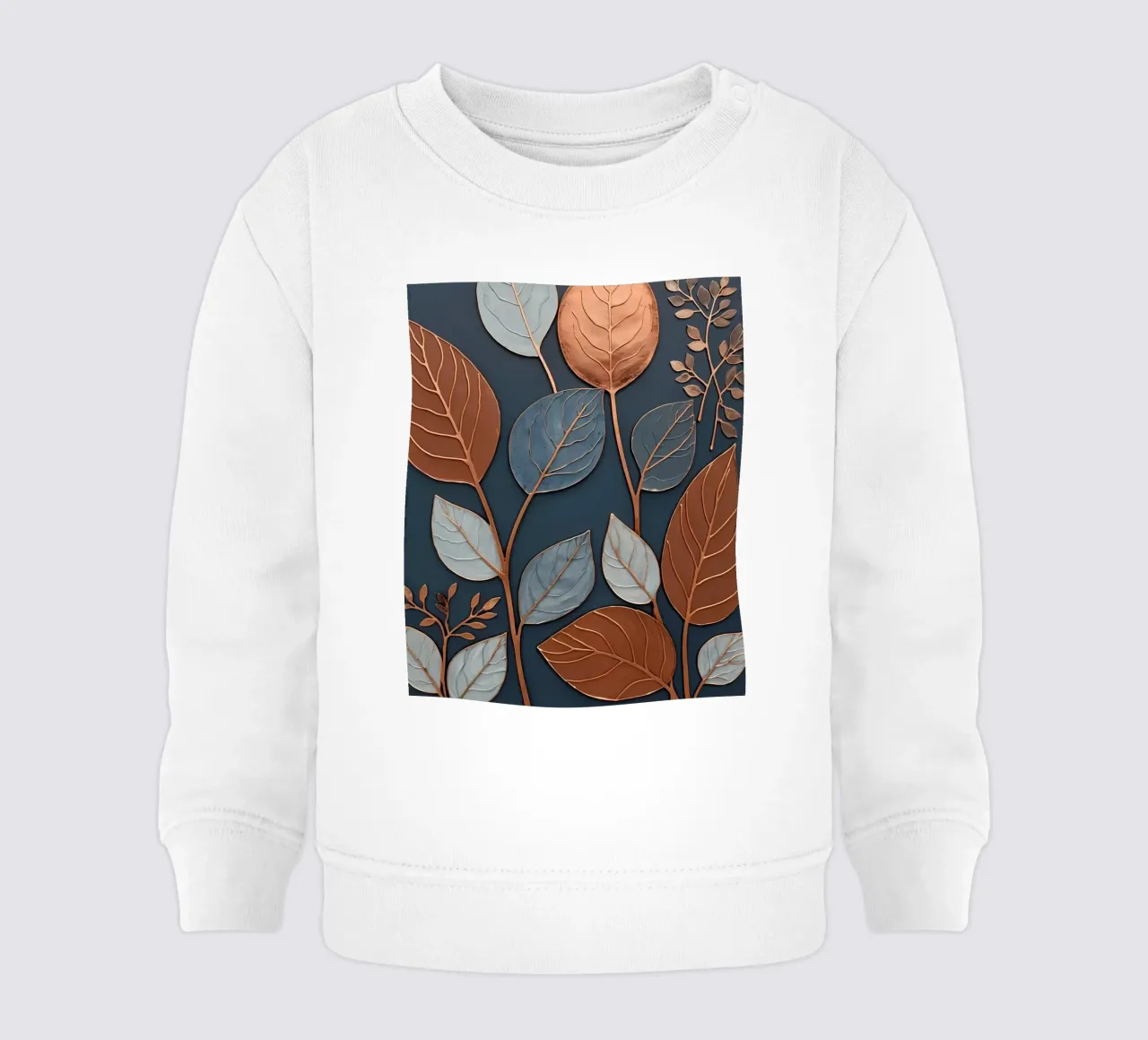 Sogni di foglie di rame felpa neonato da Artistic-shop