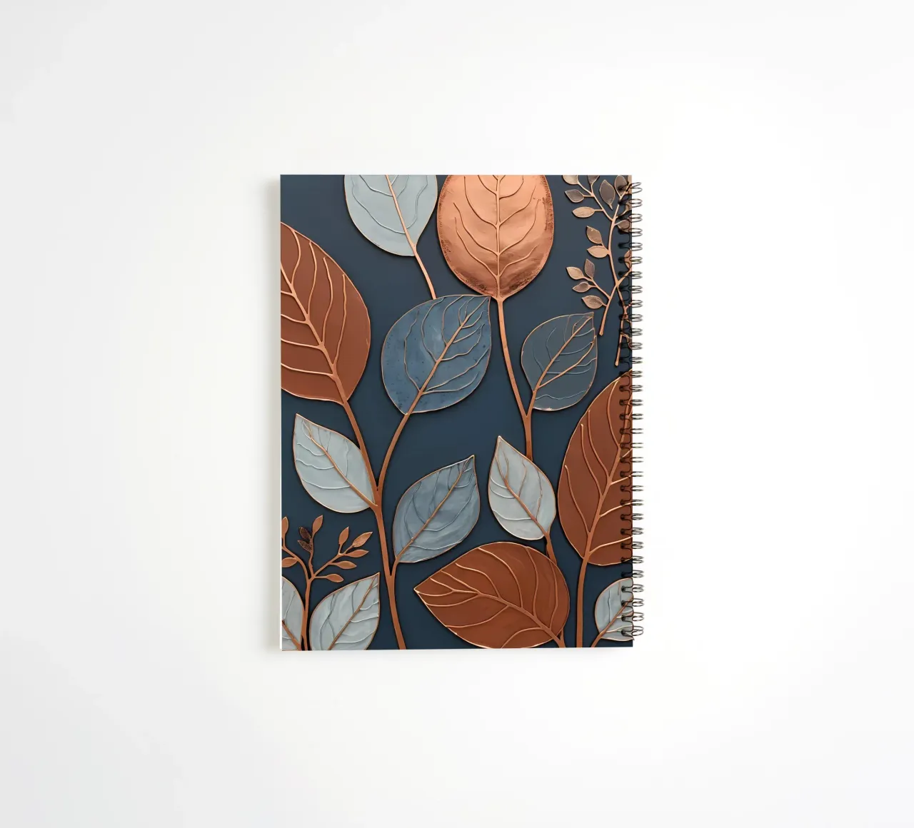 Copper Leaf Dreams spiral notebook by Artistic-shop