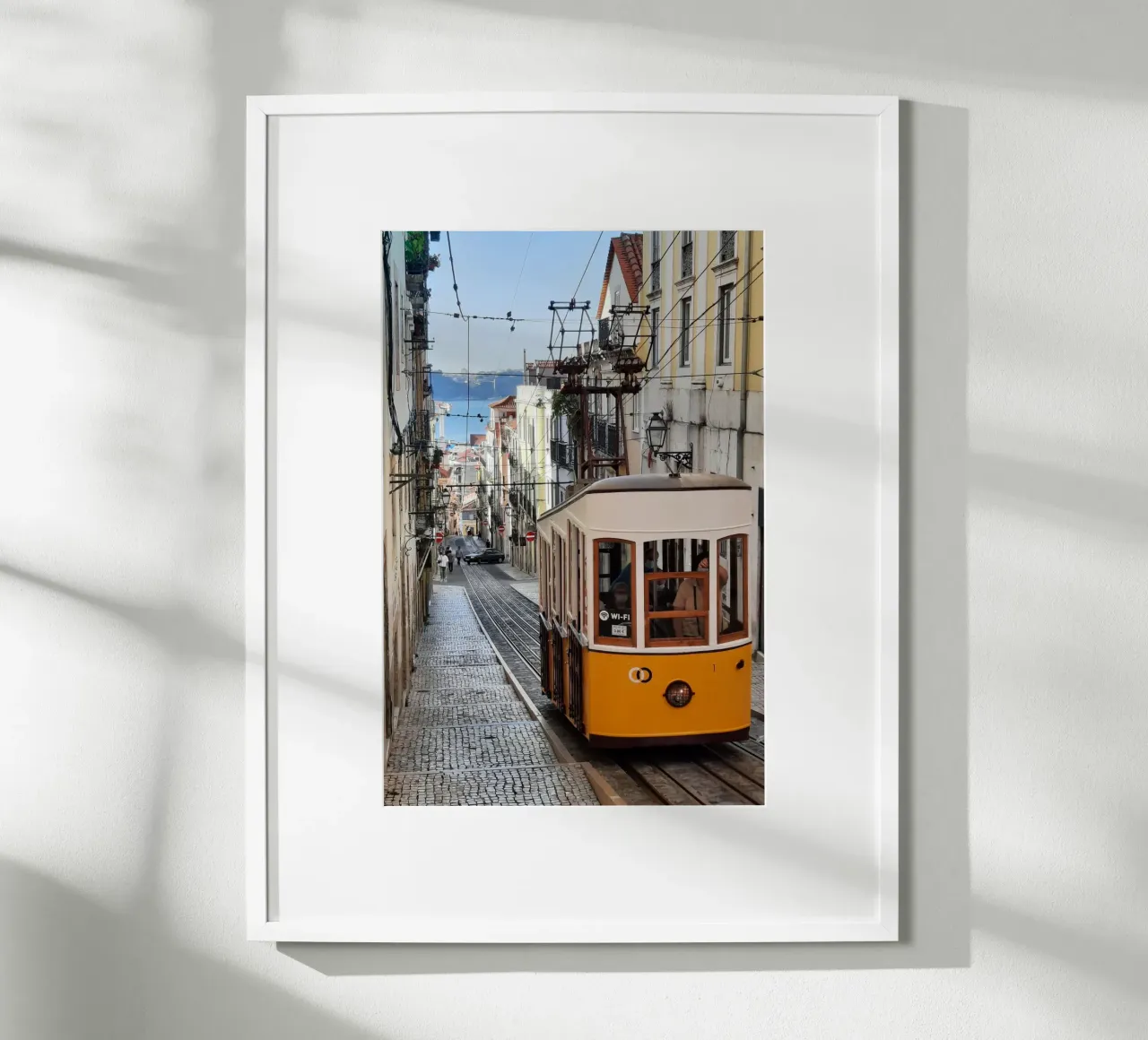 Lisbon Tram carta hahnemühle da Les Meravelles