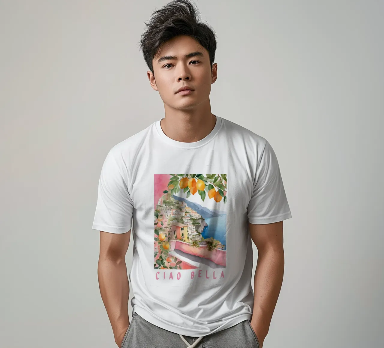 Ciao Bella Italia Imprimir camiseta de Bella Studio