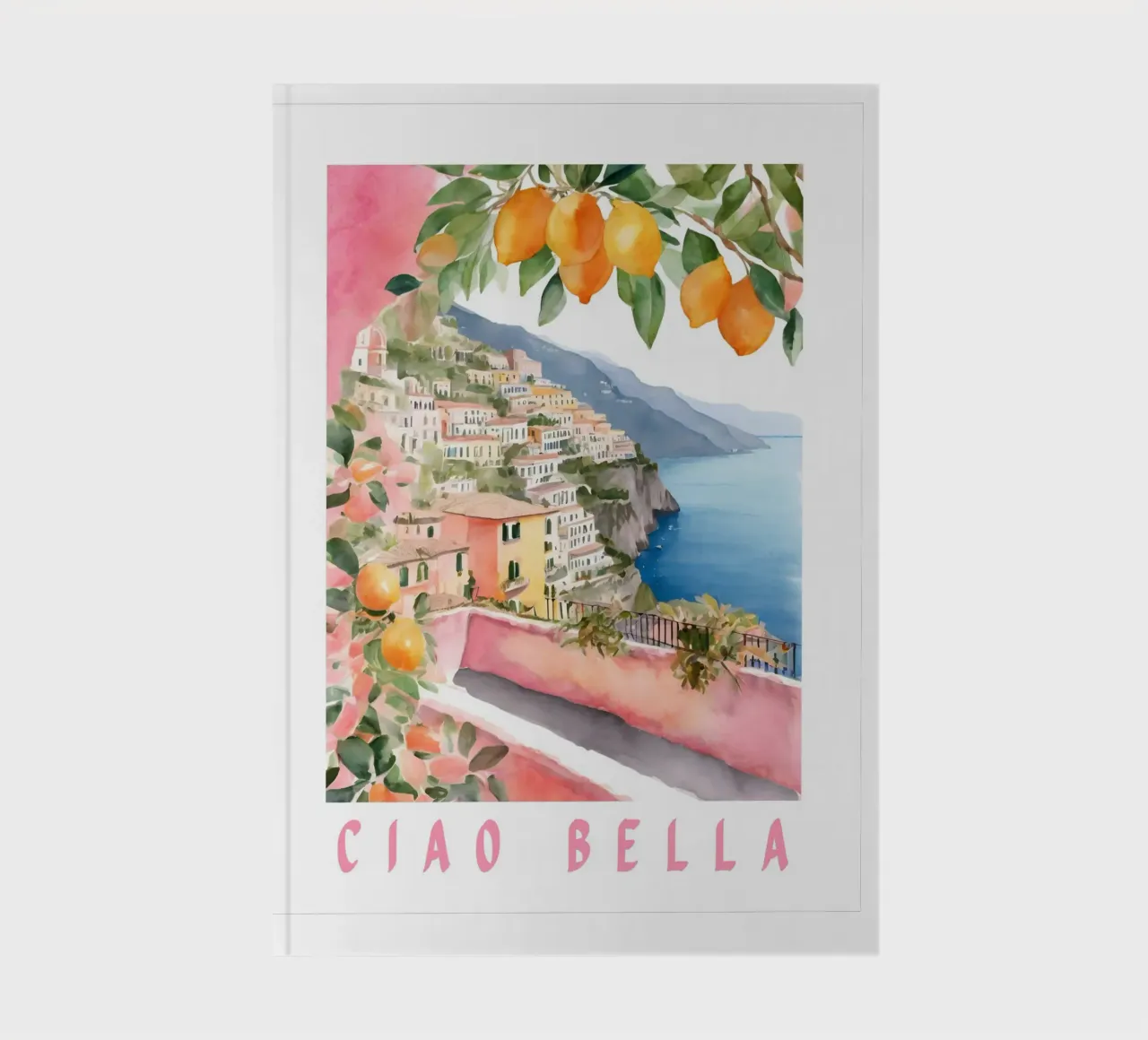Ciao Bella Italy Print notebook by Bella Studio