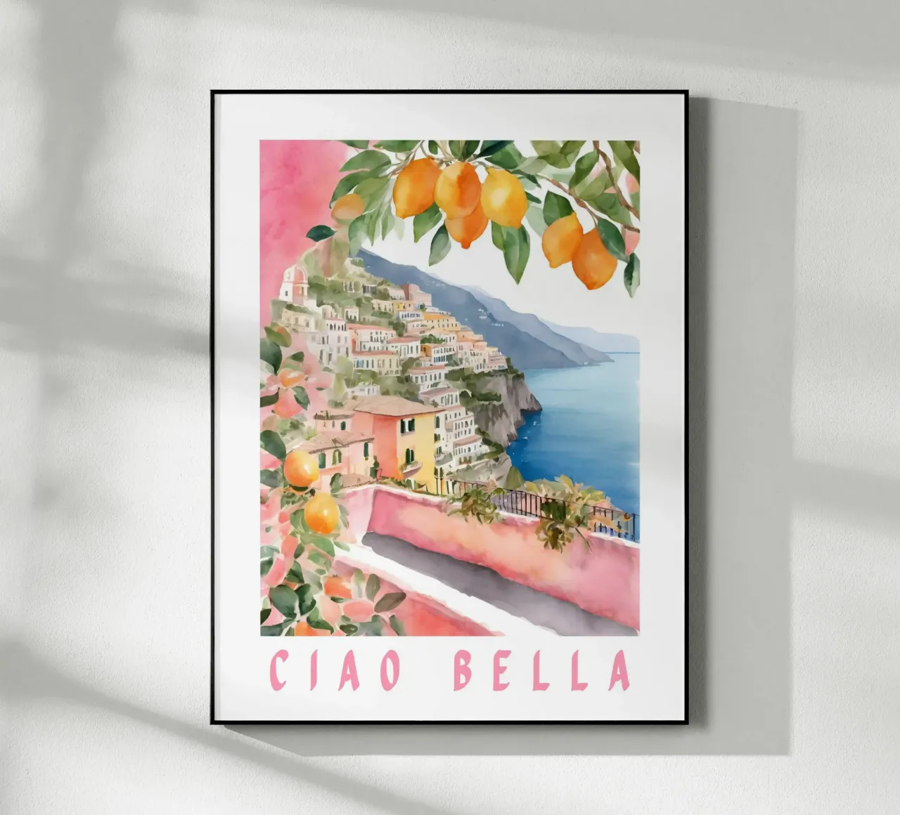 Ciao Bella Italy Print plexiglass da Bella Studio