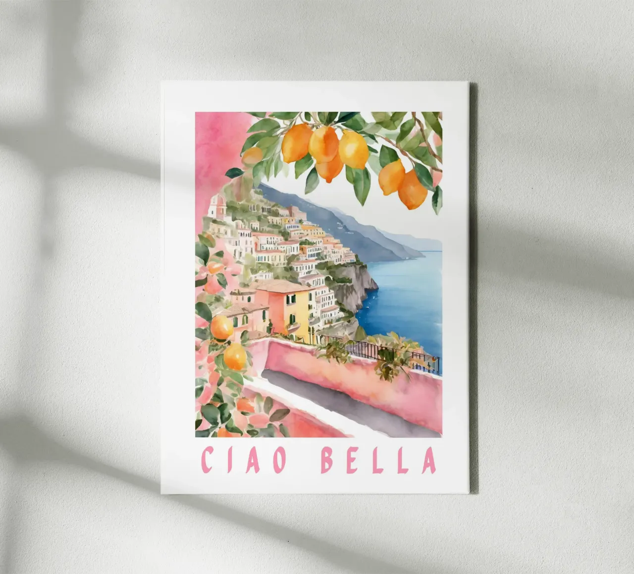 Ciao Bella Italy Print canvas by Bella Studio