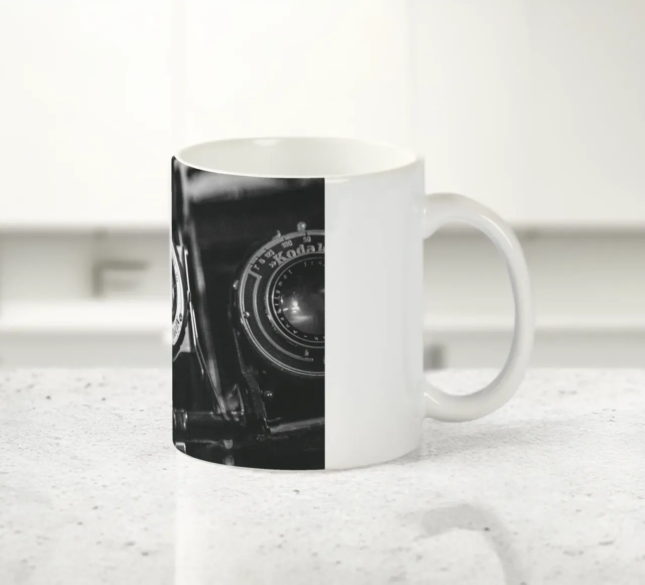 Telecamera King Penguin tazza in ceramica da Dave Hare Photography