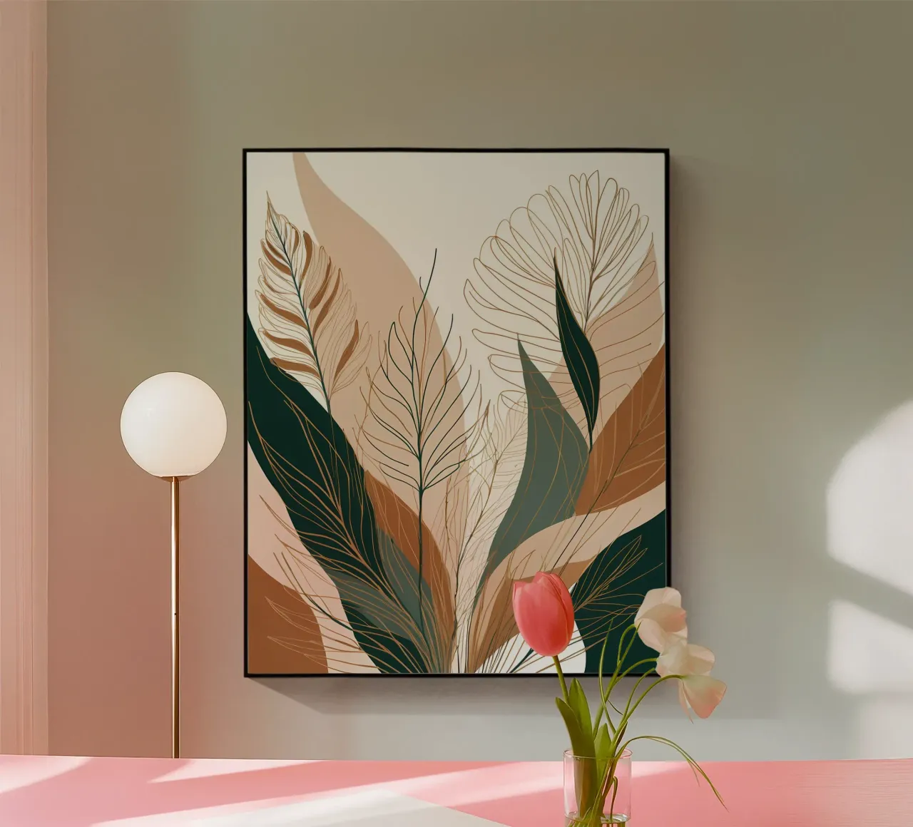 Beatitudine botanica bohémien plexiglass da Artistic-shop