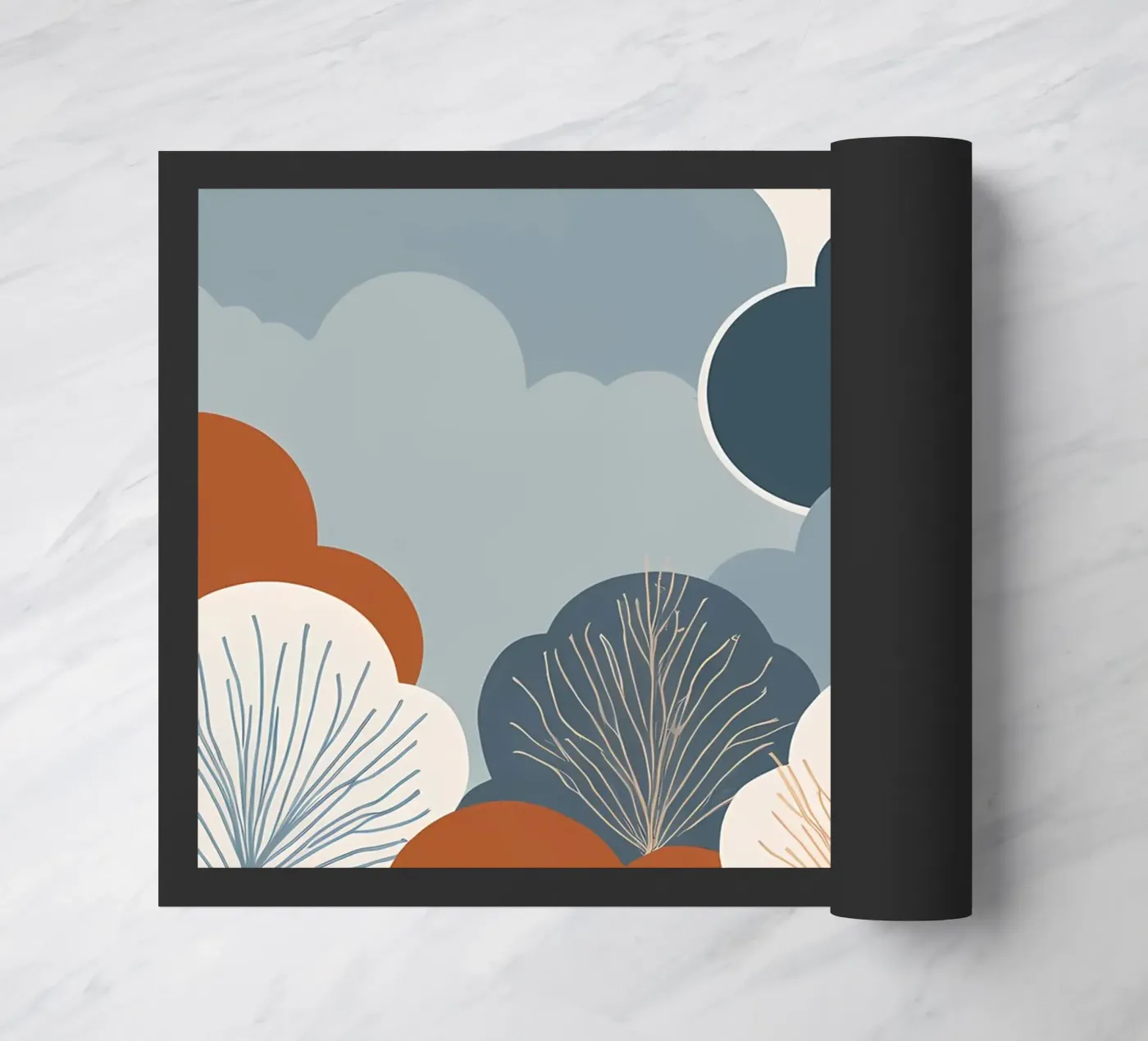 Serene Cloudscape doormat by Artistic-shop