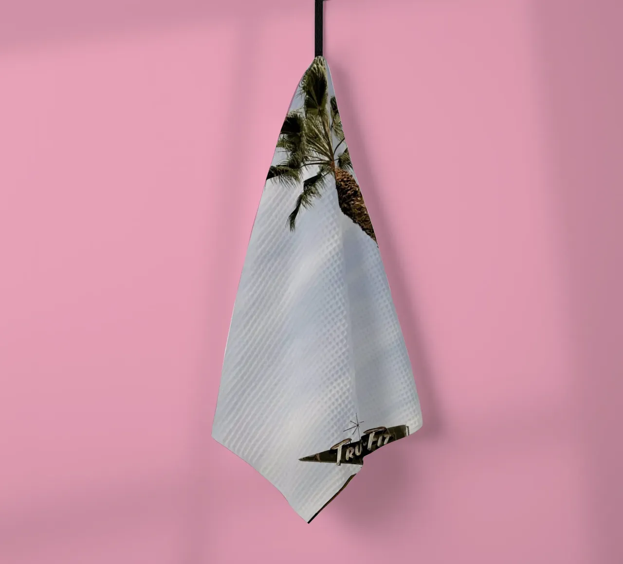 True Fit tea towel by Marc Gruninger