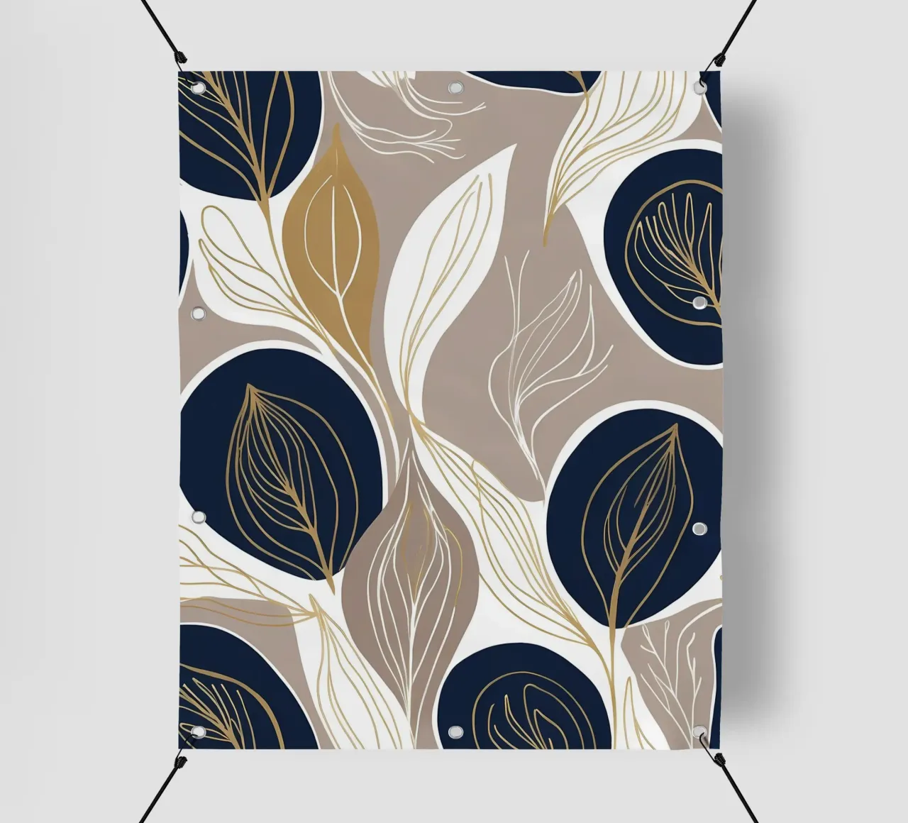 Botanico minimalista telo in pvc da Artistic-shop