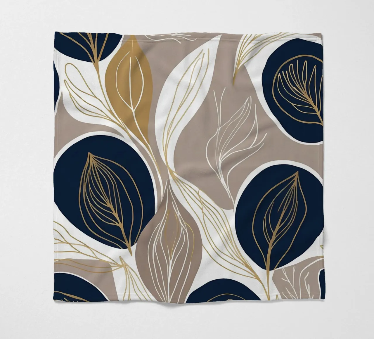 Botanico minimalista coperta in pile da Artistic-shop