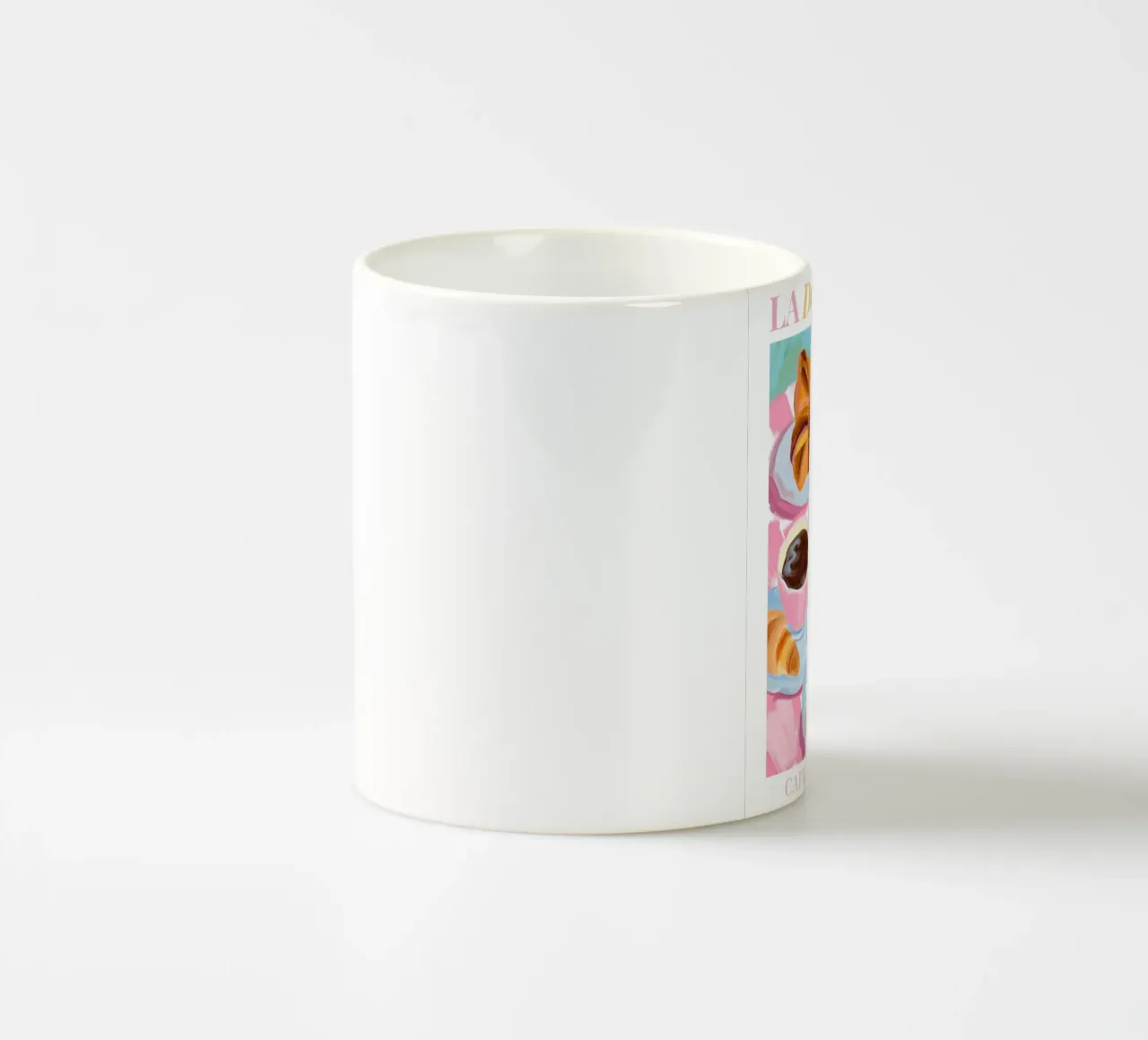 Café et Espresso Impression italienne mug en céramique de Bella Studio