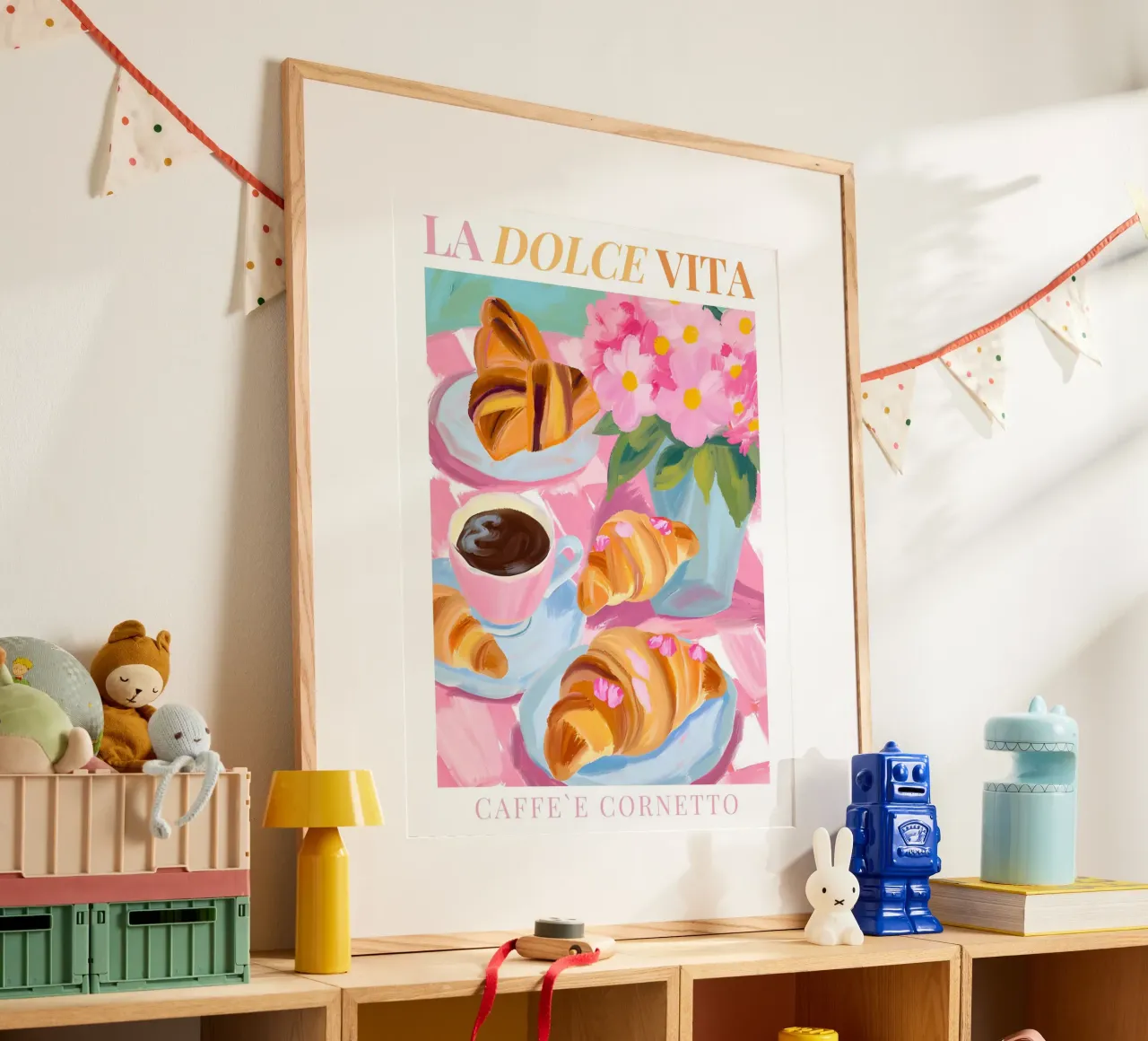 Caffè ed espresso Stampa italiana poster da Bella Studio
