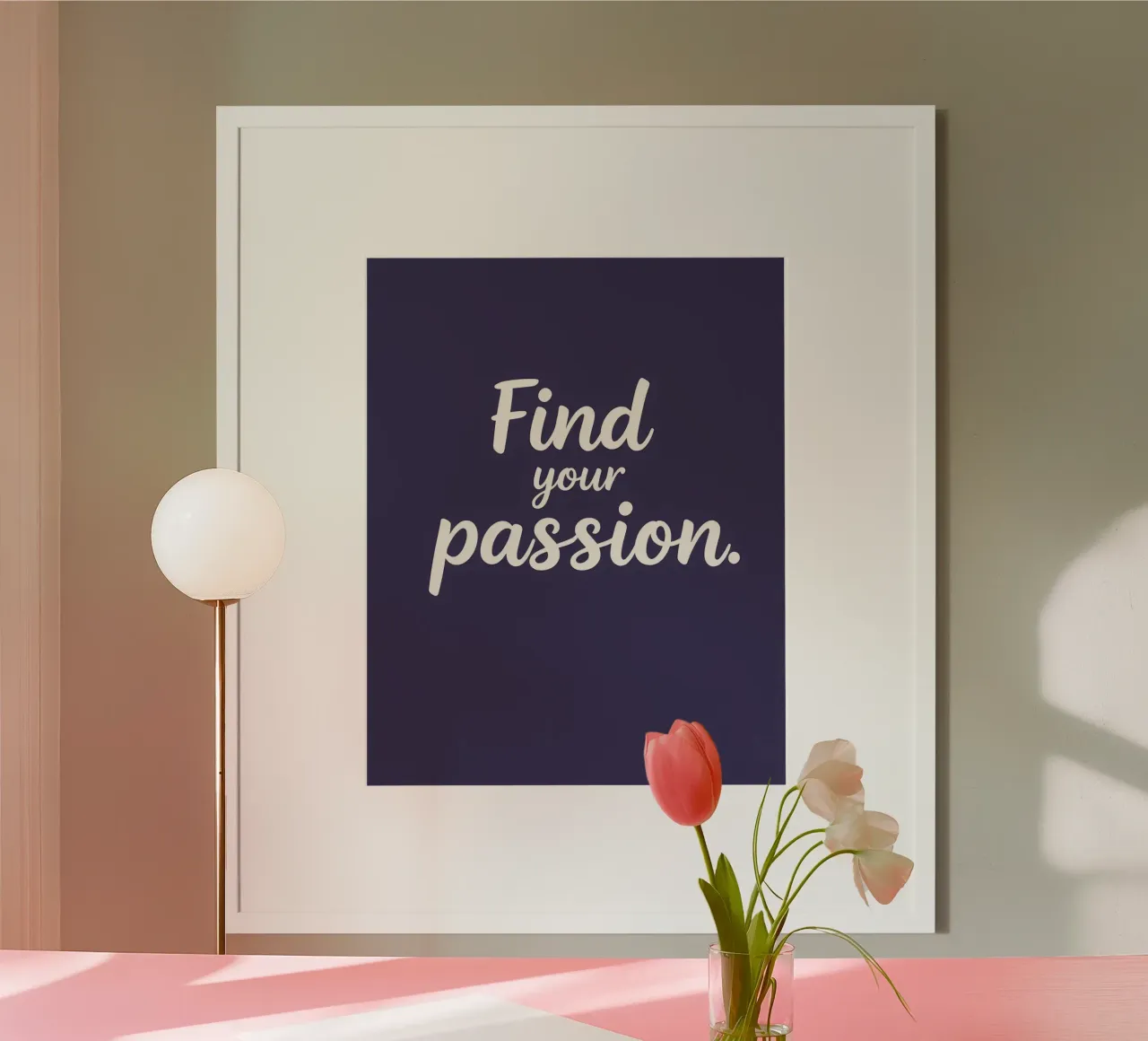 Trovate la vostra passione poster da inspirational quote