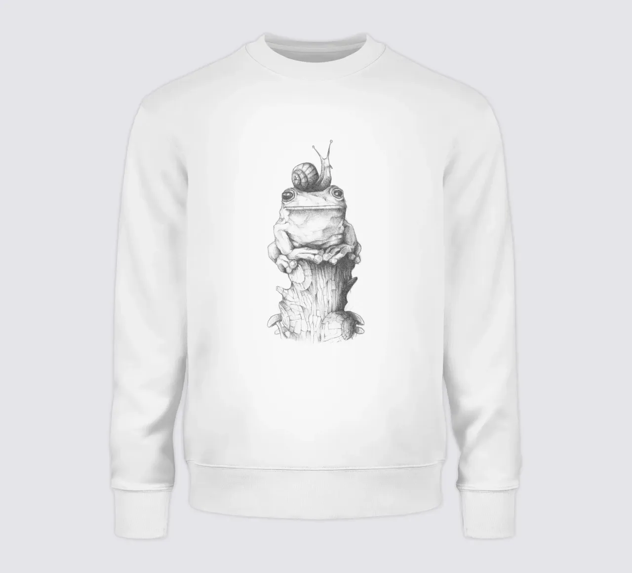 Rana e lumaca felpa da mikekoubou