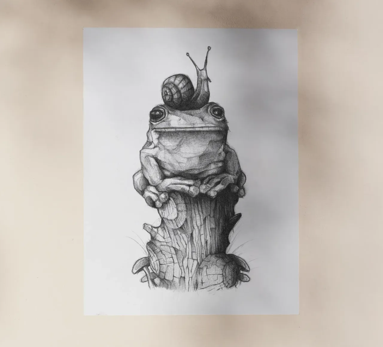 Rana e lumaca pellicola backlit da mikekoubou