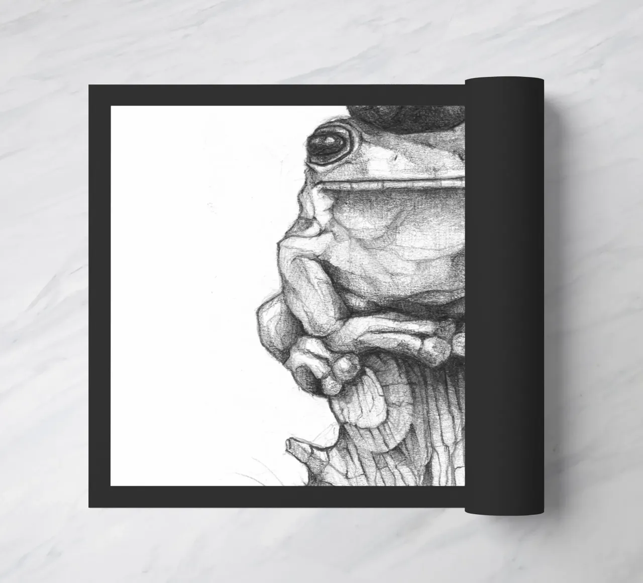 Rana e lumaca zerbino da mikekoubou