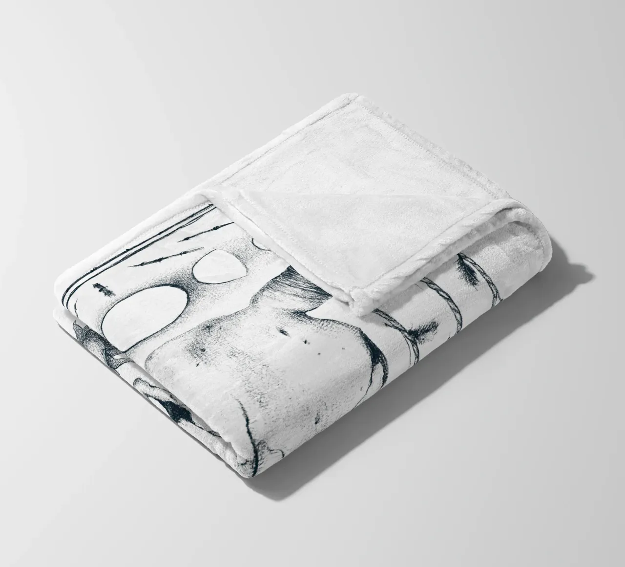 Lunare coperta in pile da mikekoubou