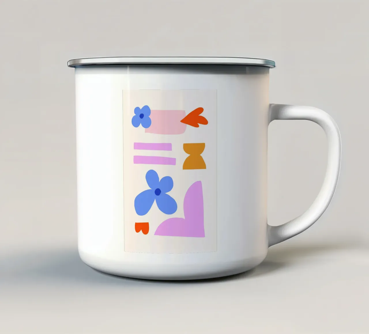abstract modern fall tazza in smalto da LisaArtes