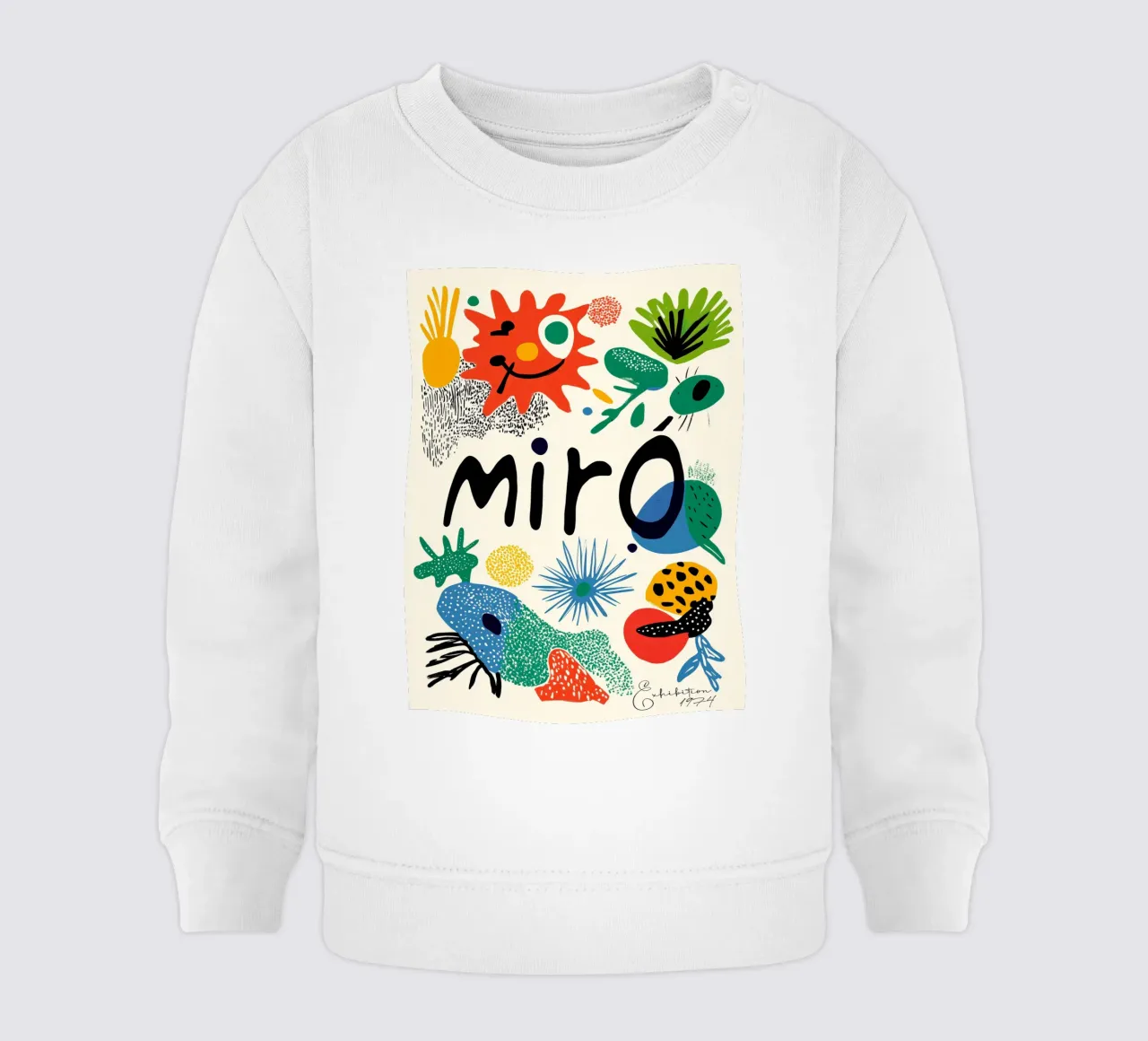 Mirò (Version No 1) felpa neonato da treechild