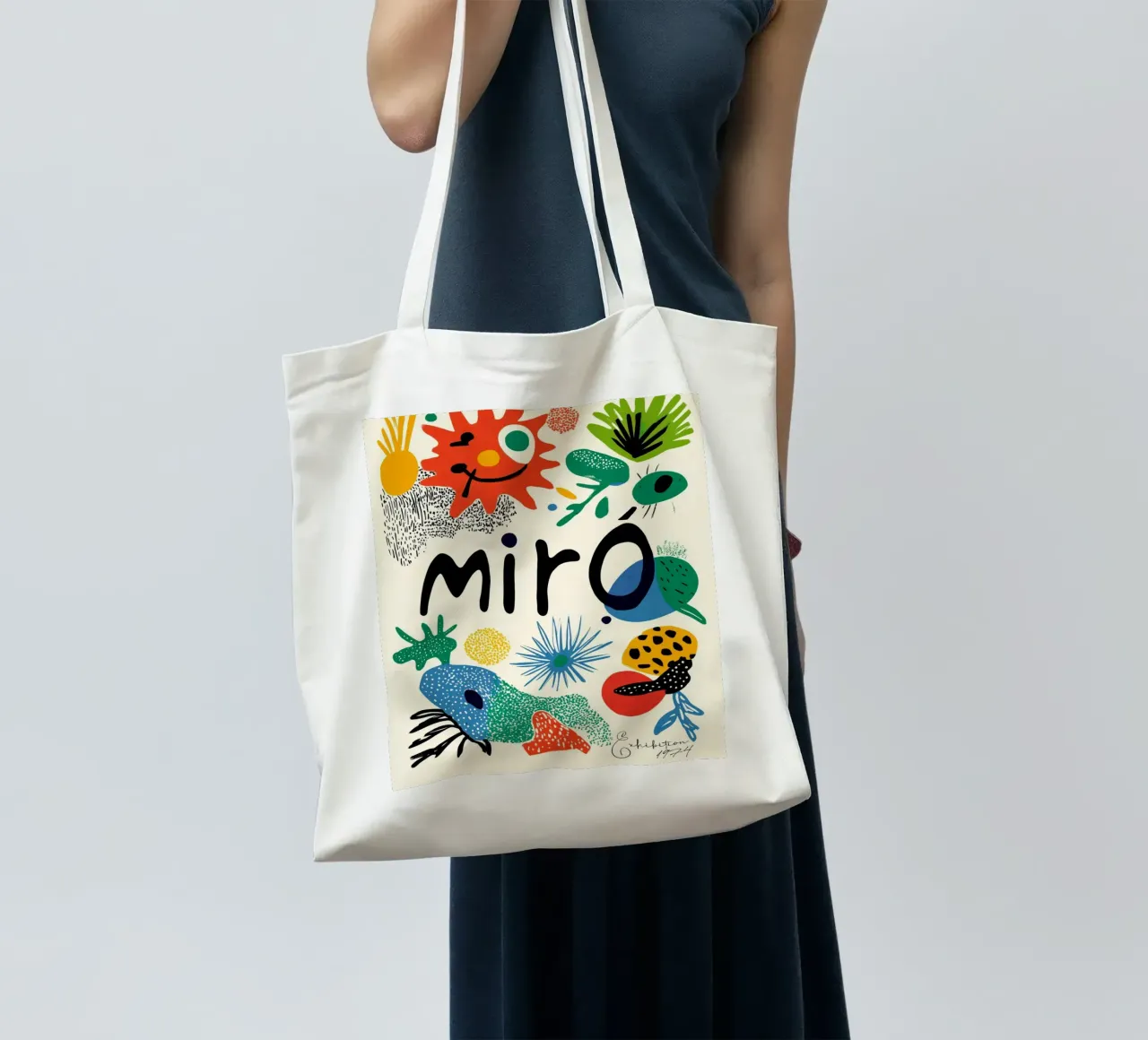 Mirò (Version No 1) borsa in juta da treechild