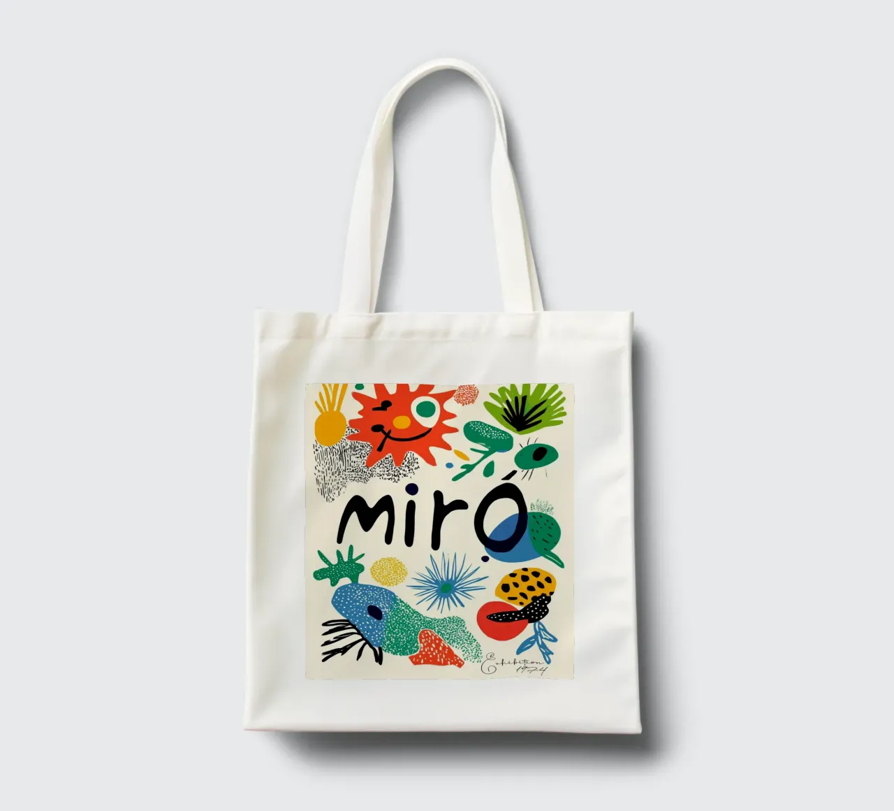 Mirò (Version No 1) borsa in juta da treechild