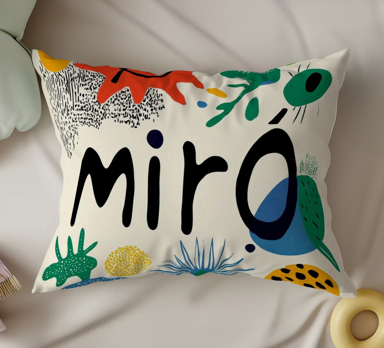 Mirò (Version No 1) cuscino da treechild