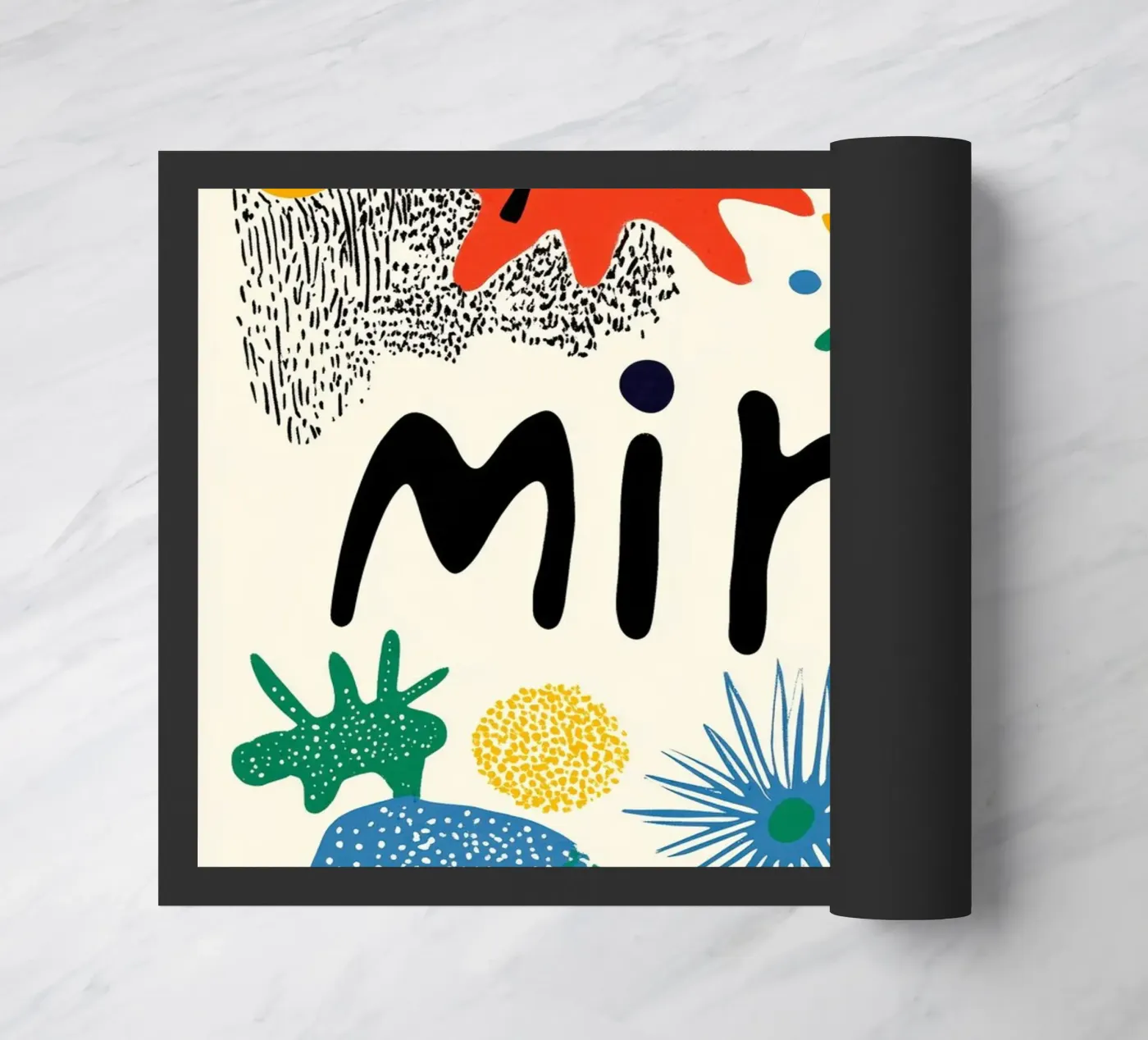 Mirò (Version No 1) doormat by treechild