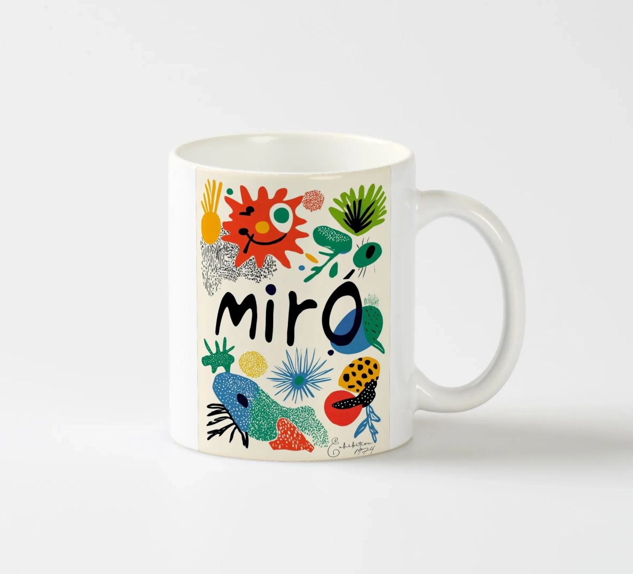Mirò (Version No 1) tazza in ceramica da treechild