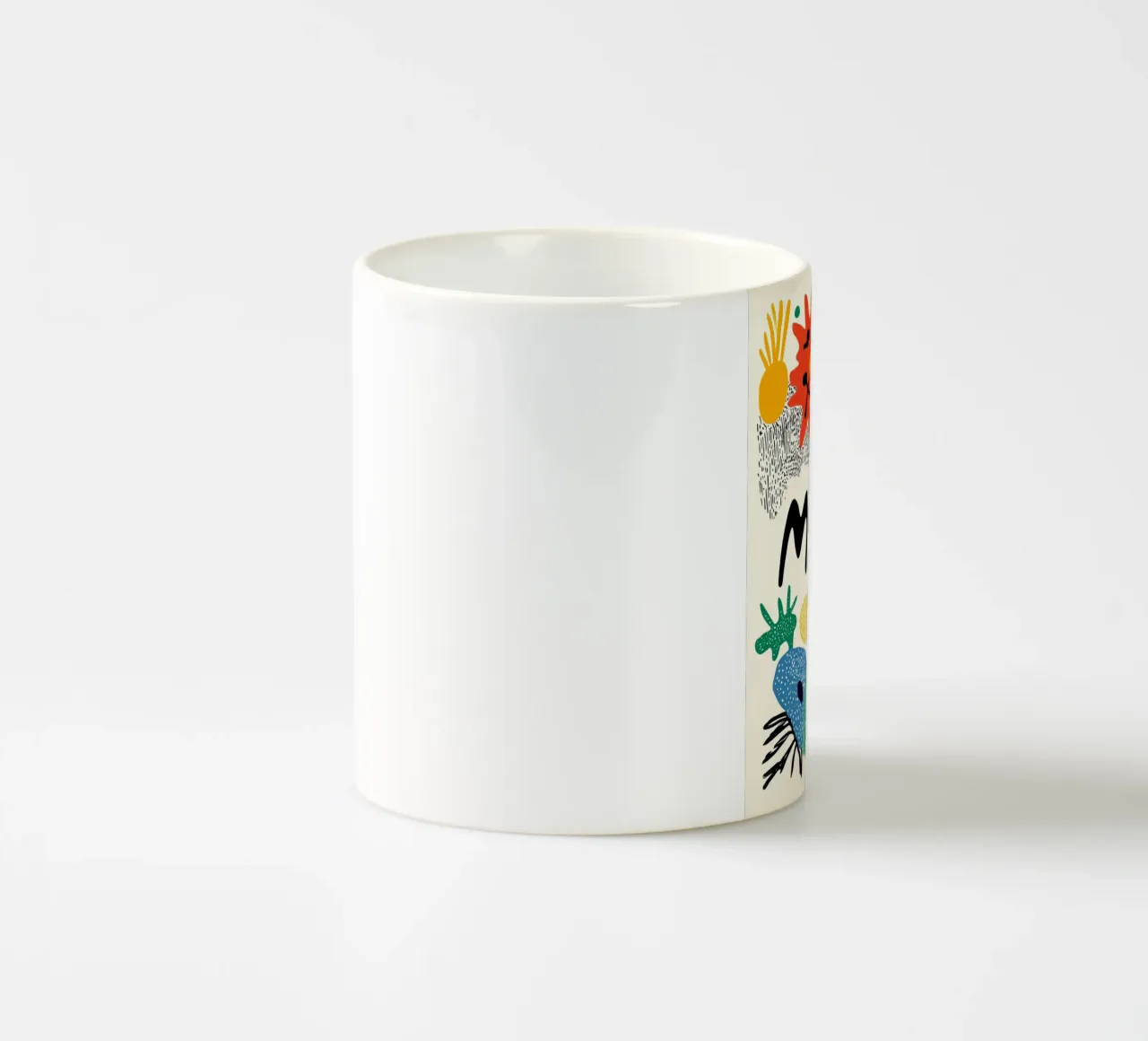 Mirò (Version No 1) Keramik Tasse von treechild