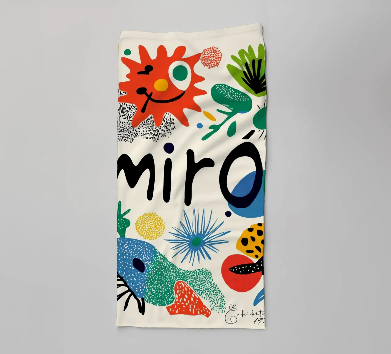 Mirò (Version No 1) asciugamano da bagno da treechild