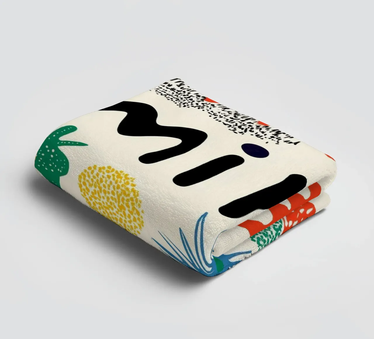 Mirò (Version No 1) asciugamano da bagno da treechild