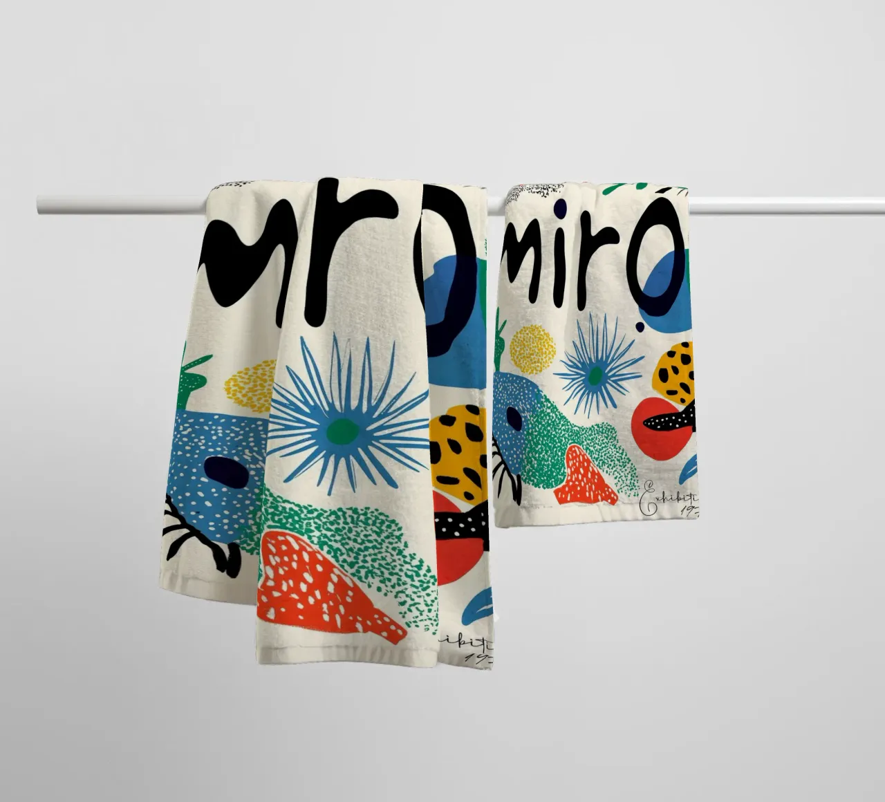 Mirò (Version No 1) asciugamano da bagno da treechild