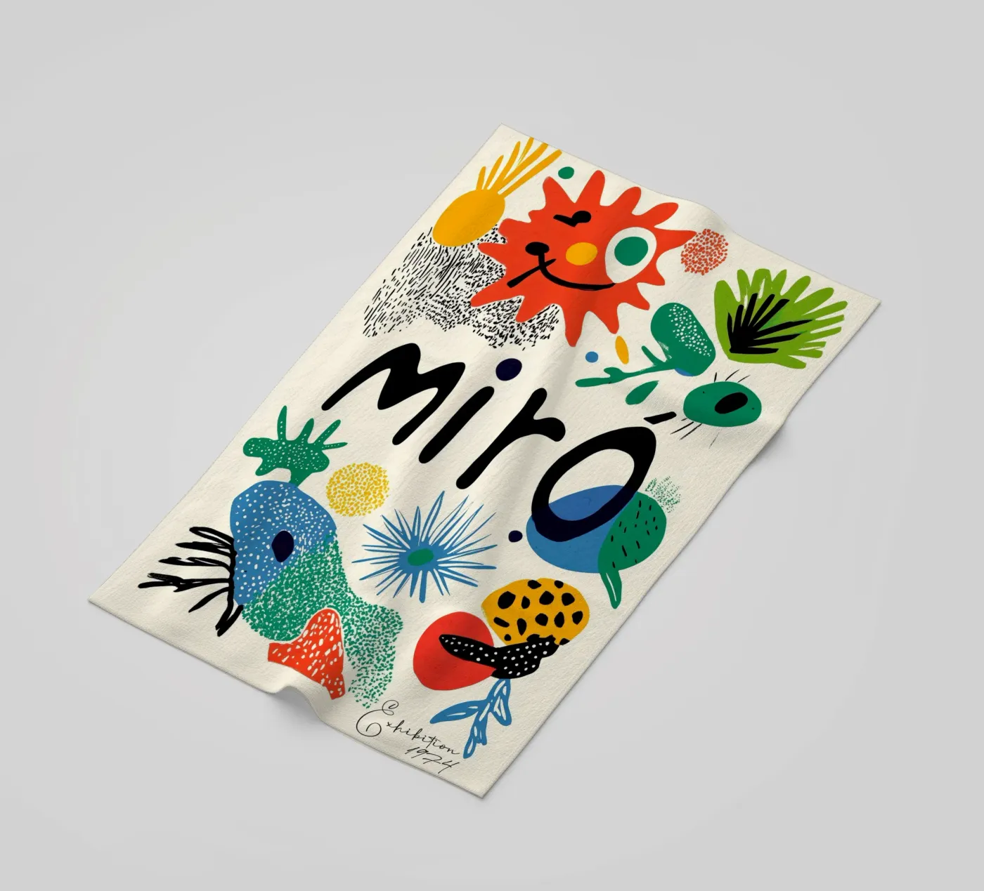 Mirò (Version No 1) telo mare da treechild