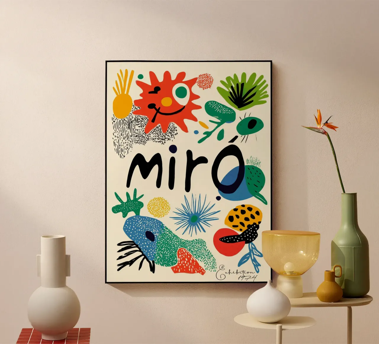 Mirò (Version No 1) acrylic glass by treechild