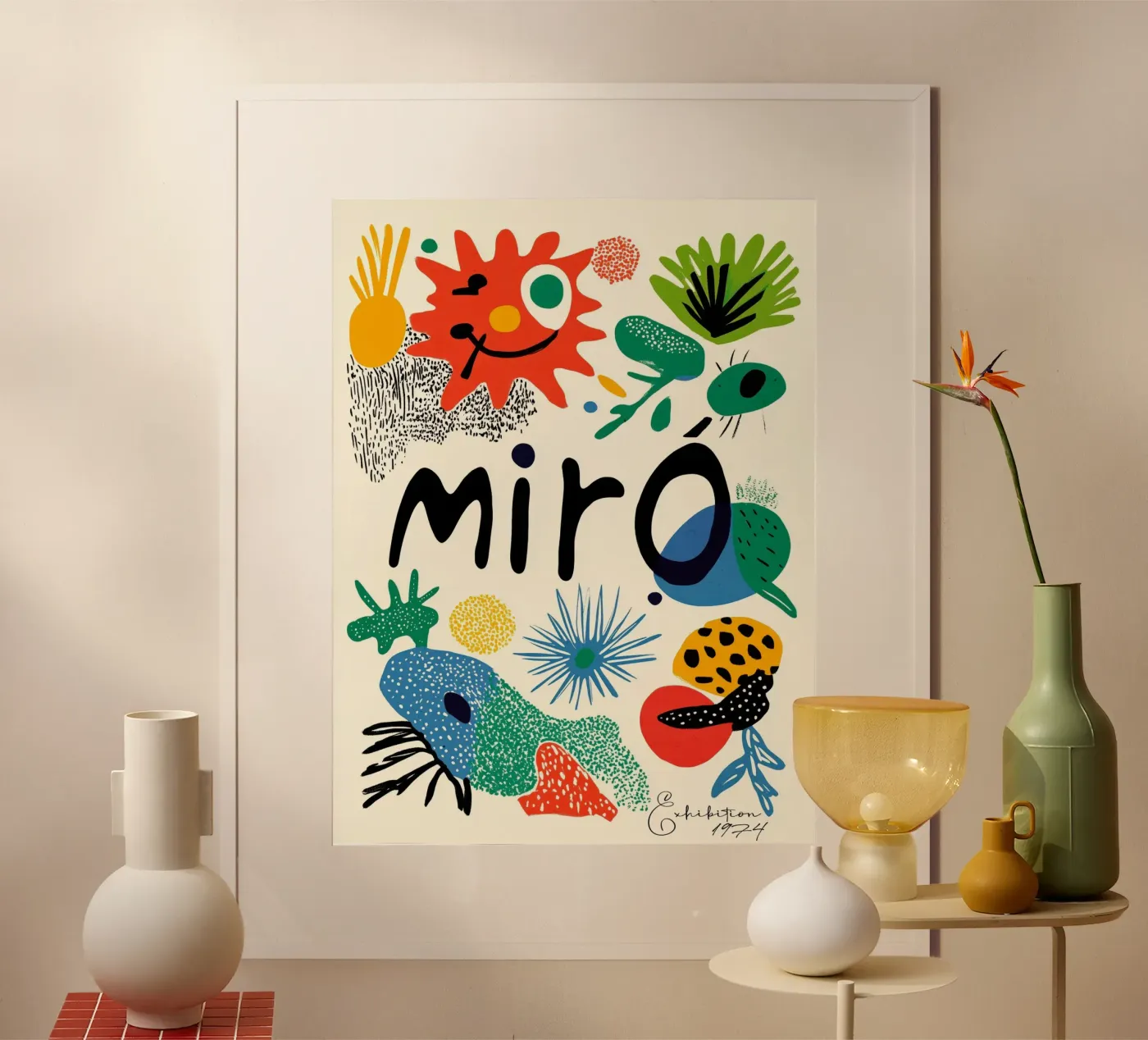 Mirò (Version No 1) poster by treechild